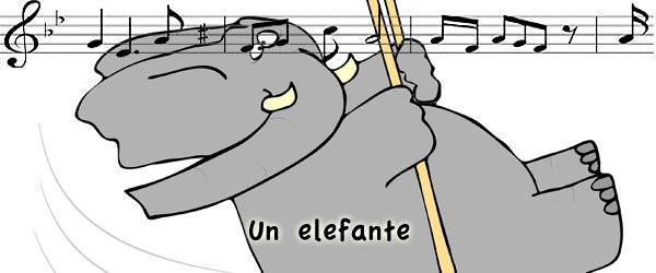 Canción un elefante