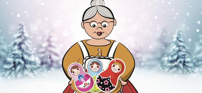 Babushka con muñecas