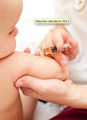 Vacunas, calendario vacunación 2012