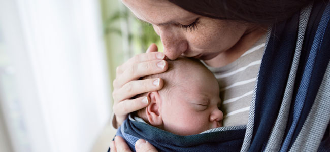 La maternidad se basa en el instinto y el sentido común